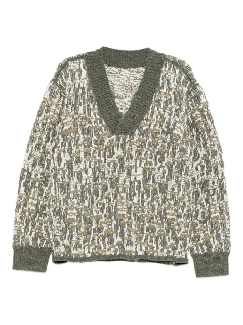 CROQUIS suéter con cuello en V