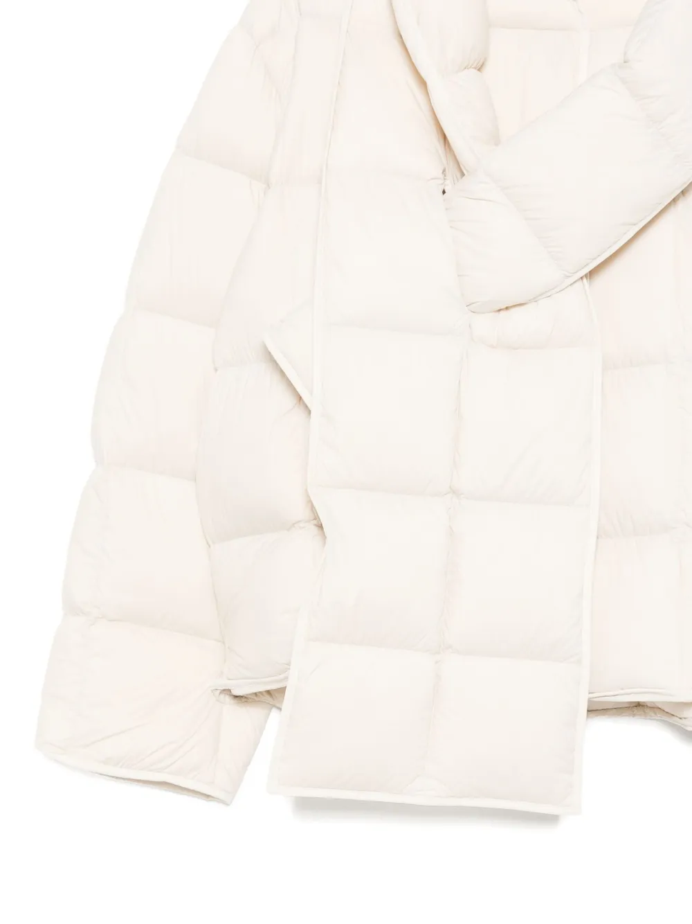 Jnby Mid-length Down Jacket In Neutral