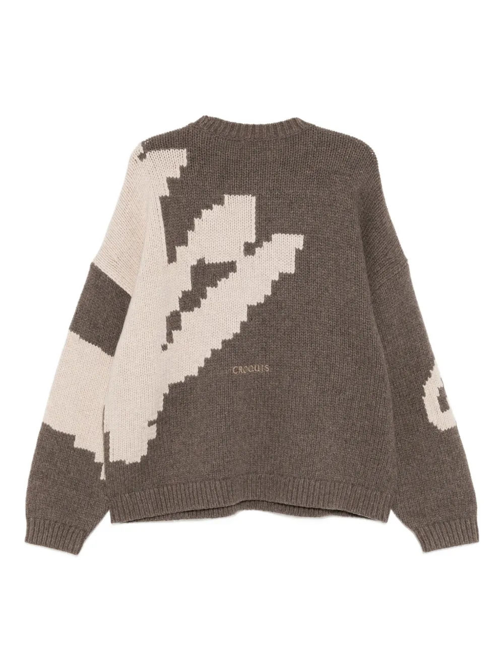 CROQUIS Trui met lange mouwen - Bruin