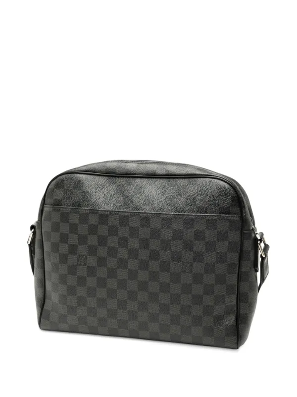 Louis Vuitton Pre-Owned 2016 Damier Graphite Dayton Reporter MM