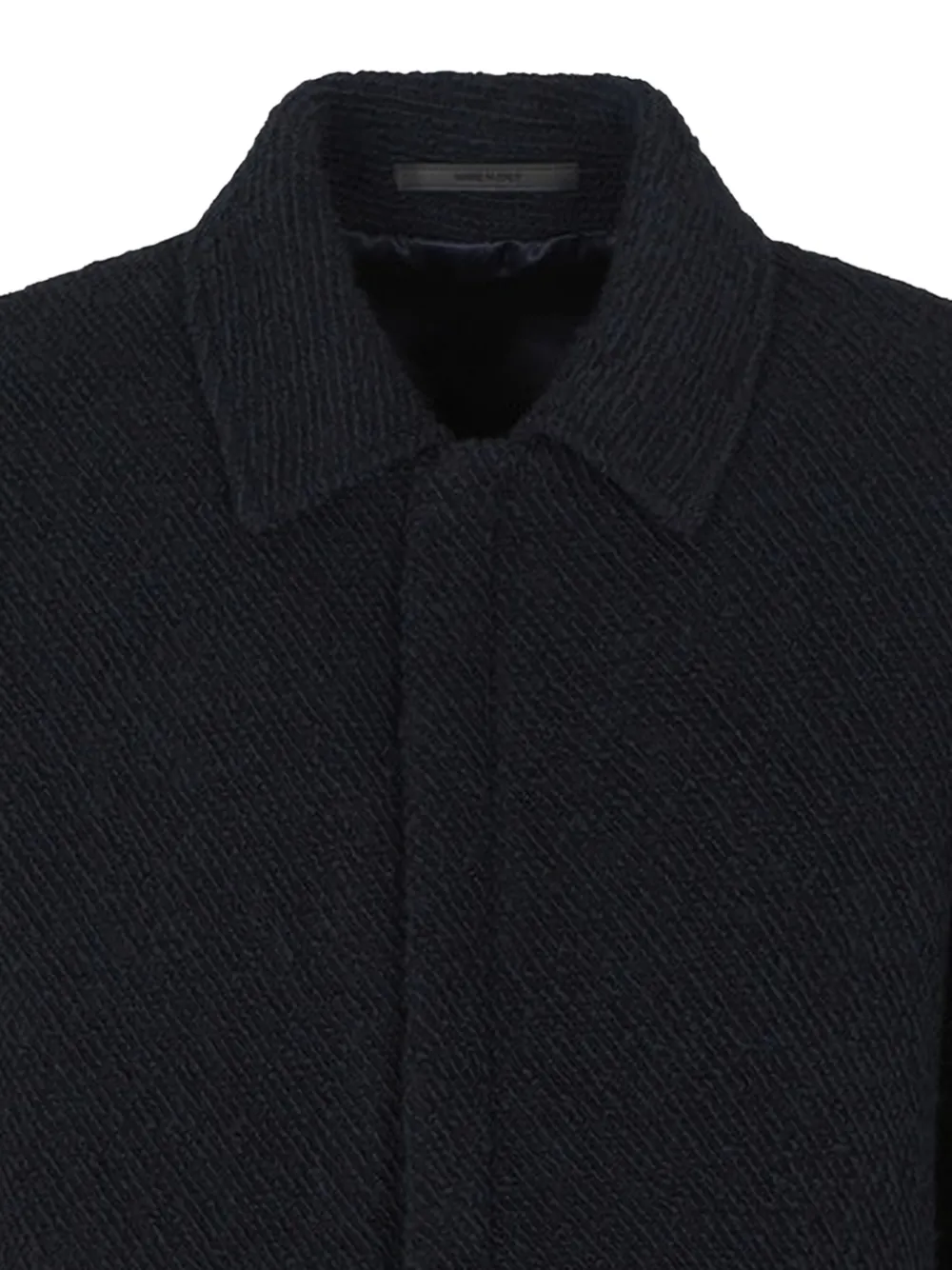 Giorgio Armani Jas met enkele rij knopen en rits Zwart