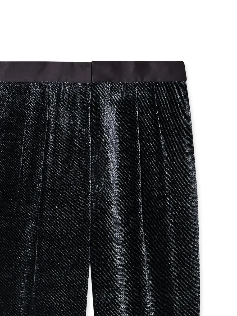 Giorgio Armani pleated high-shine trousers | Tailored Pants | Image 2