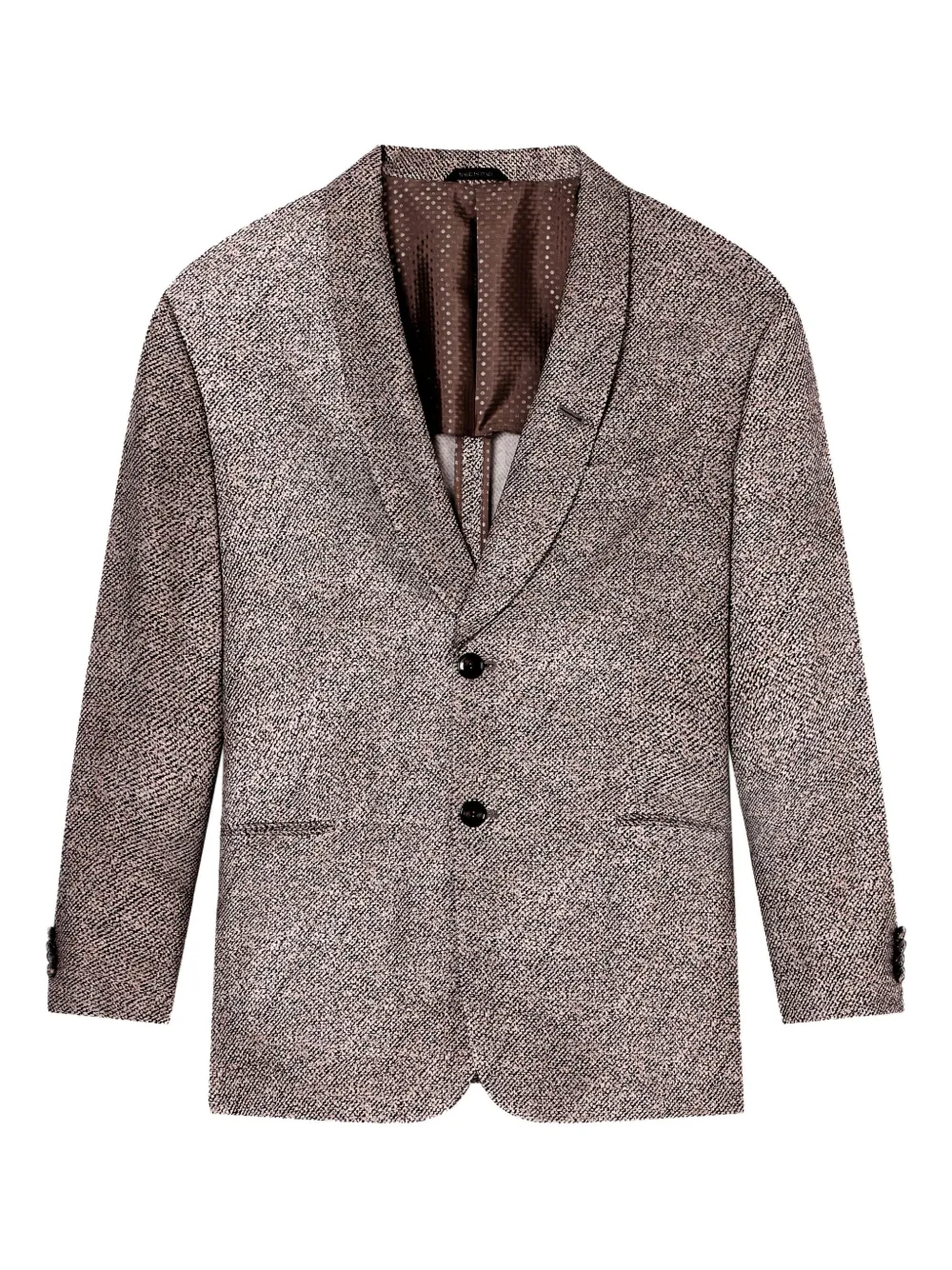 Giorgio Armani single-breasted blazer | Neutrals | Image 1