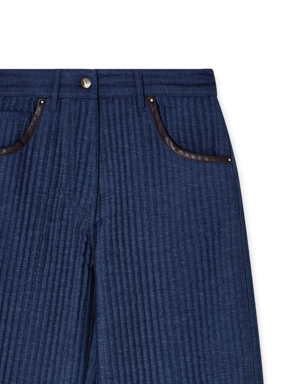 Giorgio Armani jean fuselé à design matelassé | Jeans fuselés | Image 2