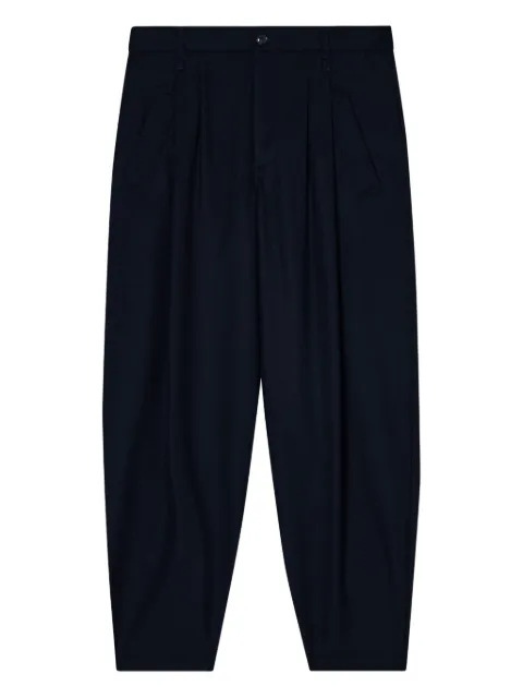Giorgio Armani pleated tapered trousers