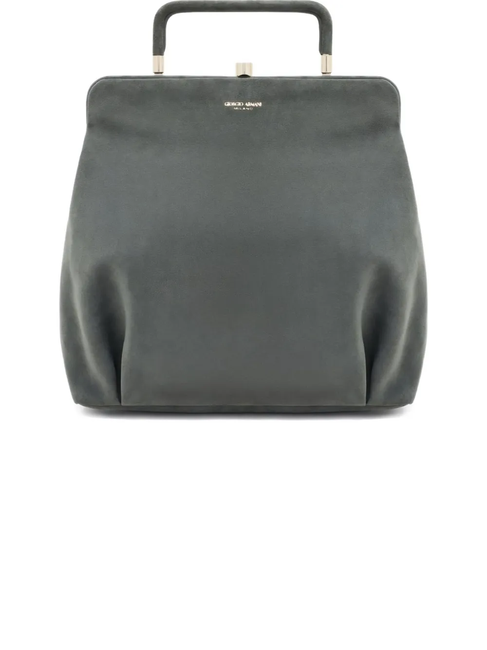 Giorgio Armani Frame logo-detail tote bag - Grijs