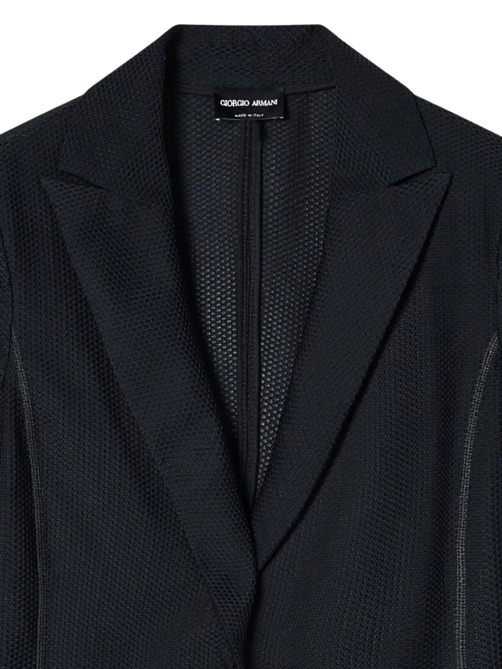 Giorgio Armani seam-detail single-breasted blazer | Blazers | Image 2