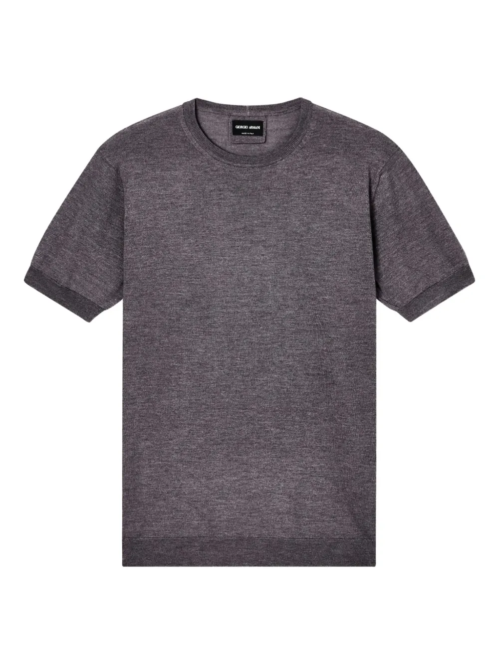 Giorgio Armani short sleeve sweater | gris | Image 1