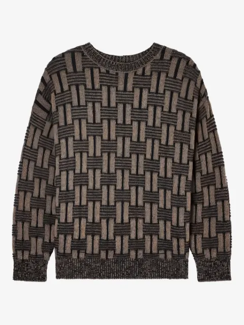 Giorgio Armani suéter con cuello redondo