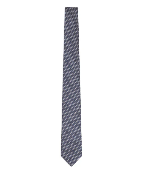 Giorgio Armani geometric-pattern tie