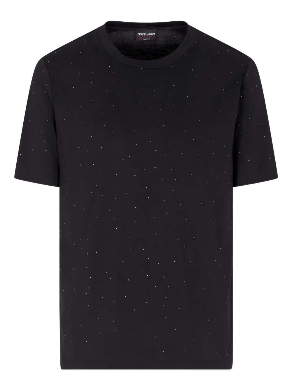 Giorgio Armani playera con detalles de strass | negro | Image 1