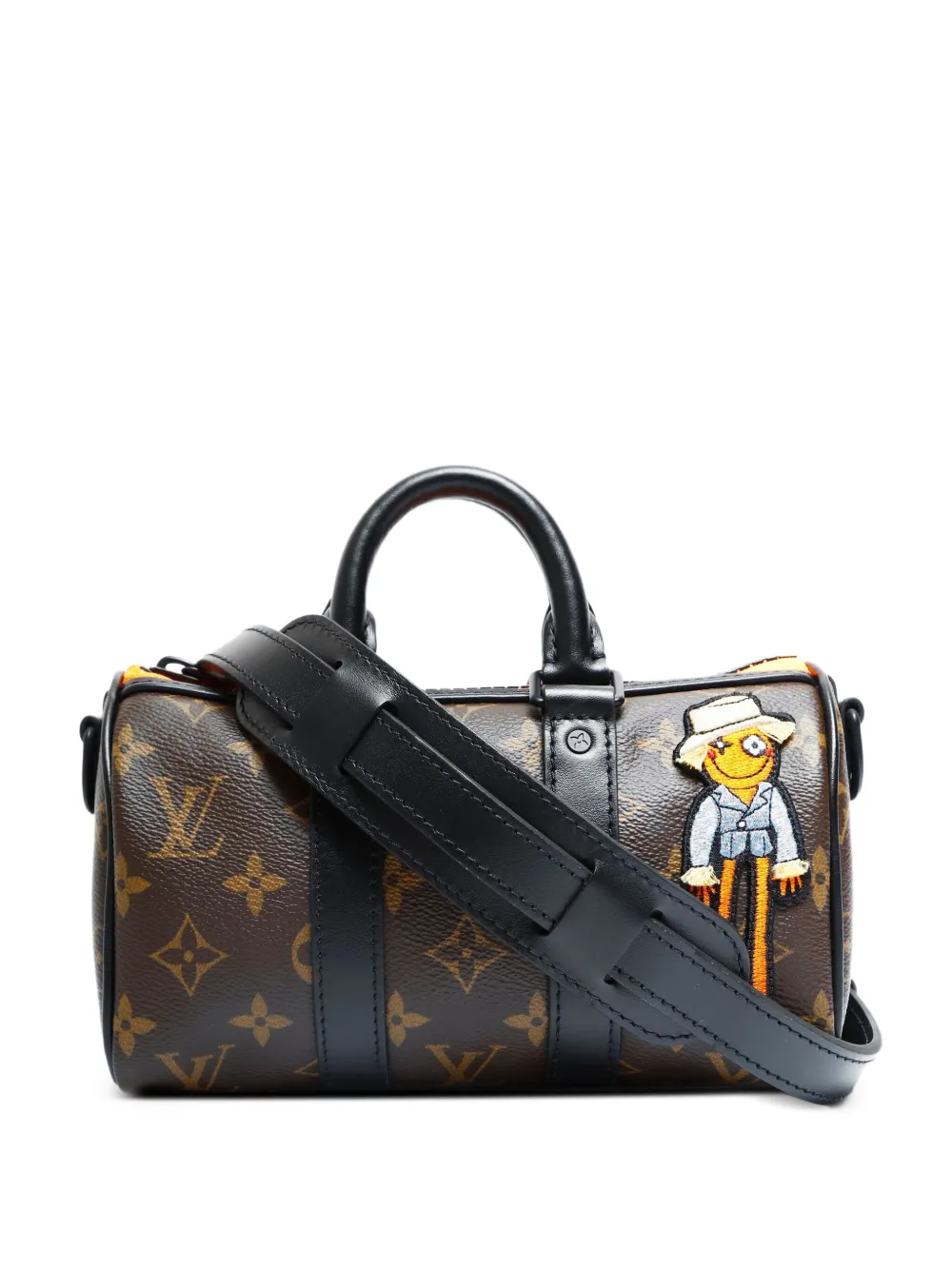 Louis Vuitton Pre-Owned 2021 キーポル LV フレンズ ハンドバッグ XS - ブラウン Louis Vuitton Pre-Owned 2021 キーポル LV フレンズ ハンドバッグ XS - ブラウン