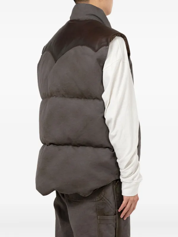 KAMIYA x Rocky Mountain Featherbed ダウンベスト | グレー | FARFETCH JP