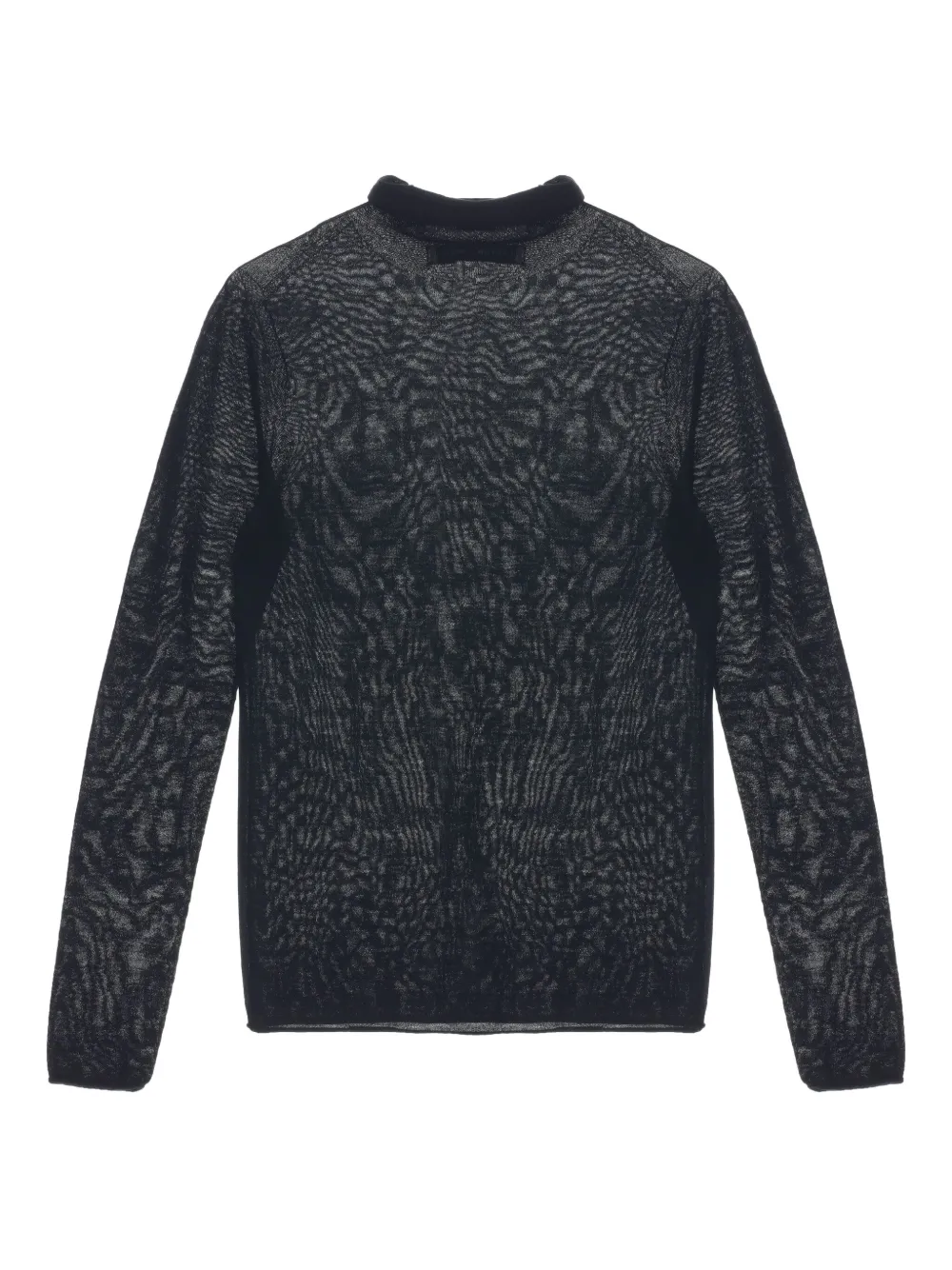 Carven sheer turtleneck sweater
