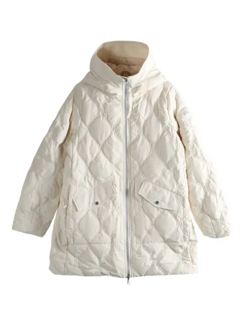 Canada Goose quilted hooded coat