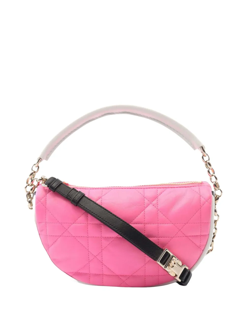 Christian Dior Pre-Owned 2010-2025 Small Lambskin Cannage Dior Vibe Christian Dior Pre-Owned 2010-2025 Small Lambskin Cannage Dior Vibe