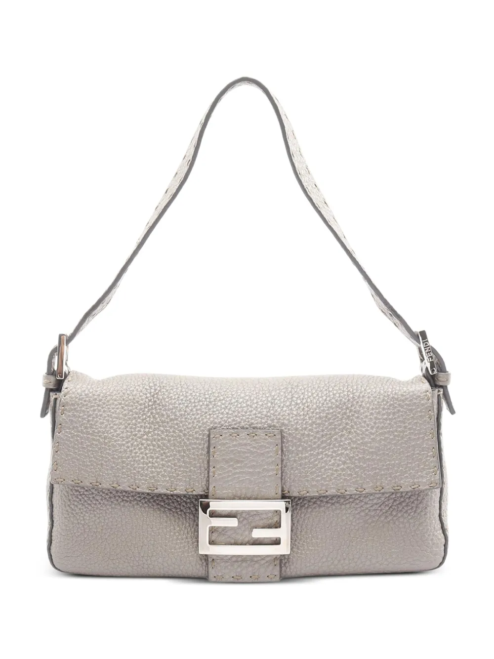 Fendi Pre-Owned 2010-2025 Leather Selleria Baguette shoulder bag -