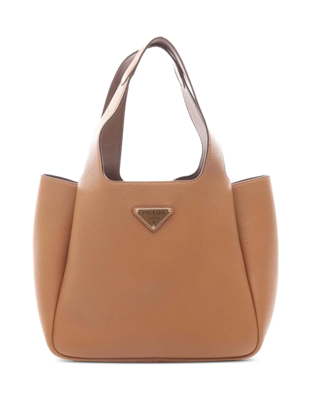 Prada Pre-Owned 2013-2025 Soft Calf tote bag - ブラウン Prada Pre-Owned 2013-2025 Soft Calf tote bag - ブラウン