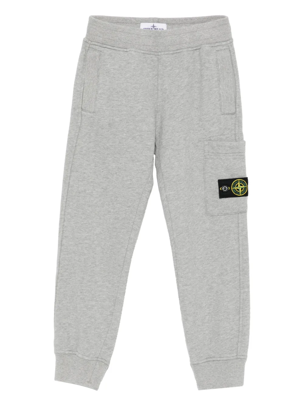 Stone Island Junior patch-pocket track pants - Grigio
