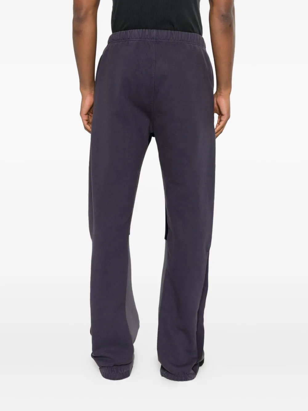 Gallery Dept. Logo Panelled Track Pants In Gray