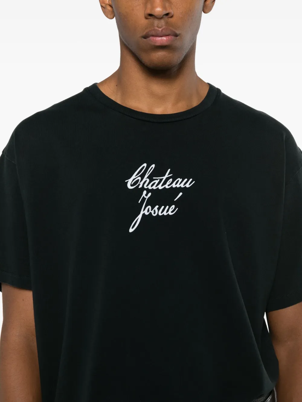 Gallery Dept. X Josué Thomas Crew-neck T-shirt In Black