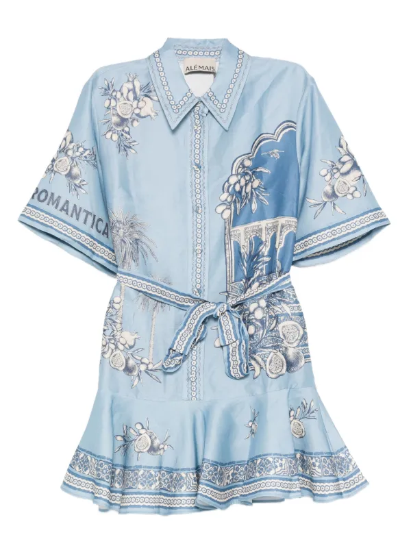 alemais play embroidered mini dress PLAY EMBROIDERED MINI DRESS