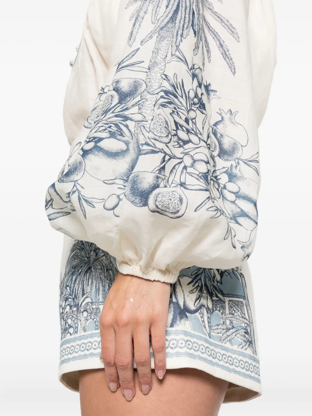 ALEMAIS Villa Romantica blouse Wit