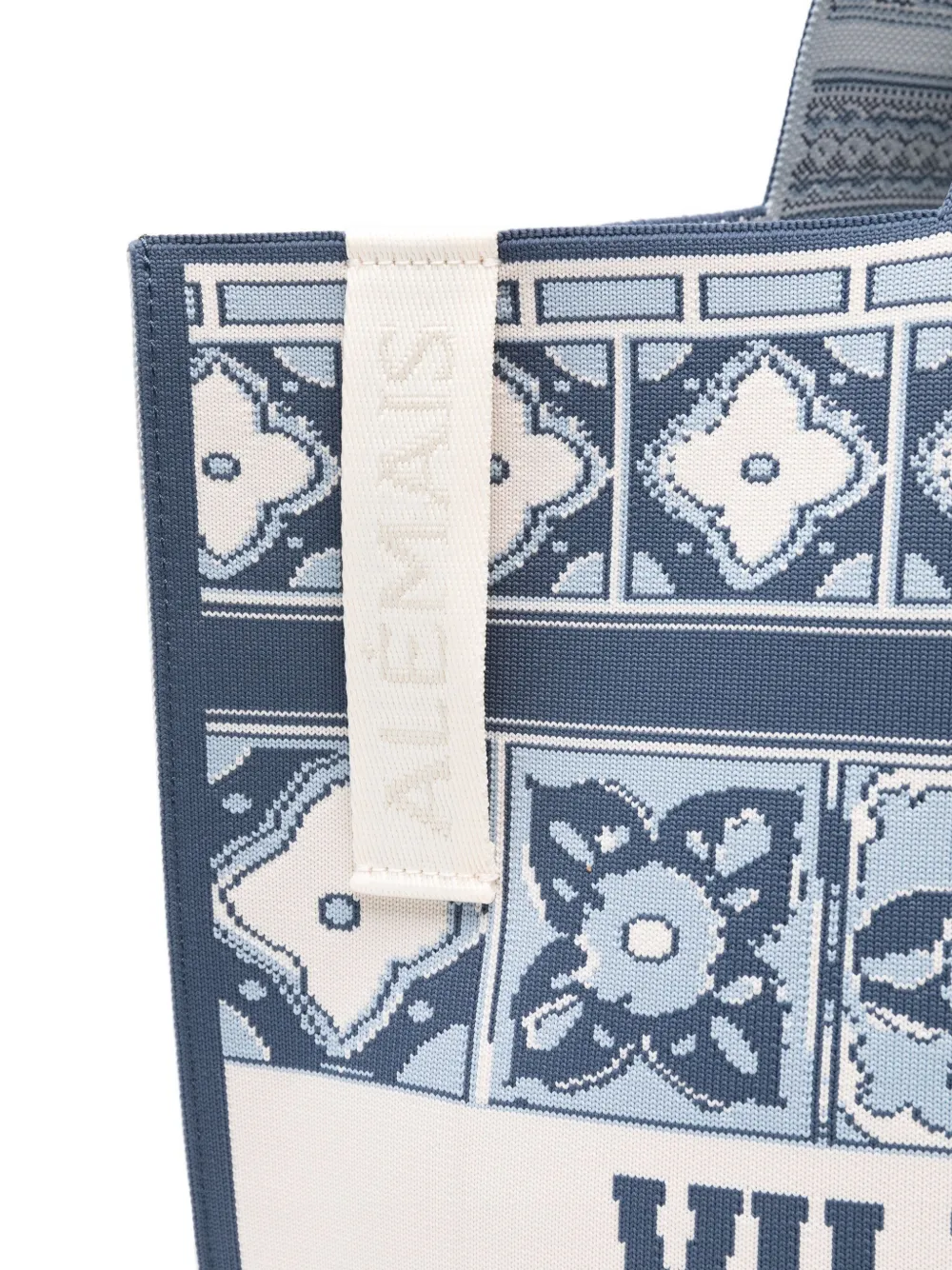 ALEMAIS Villa Romantica shopper met patroon Blauw