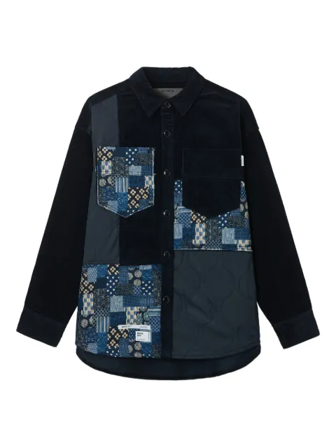 Musium Div. patchwork shirt