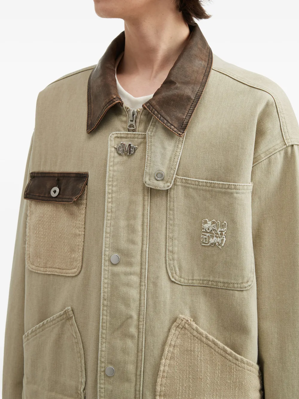 Musium Div. Multi-pocket Jacket In Green