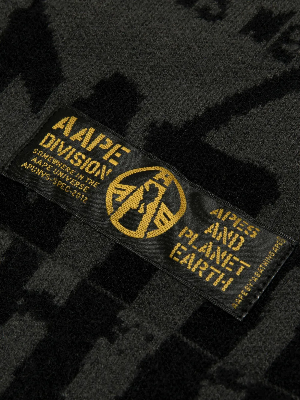 AAPE BY *A BATHING APE Hoodie met rits Grijs