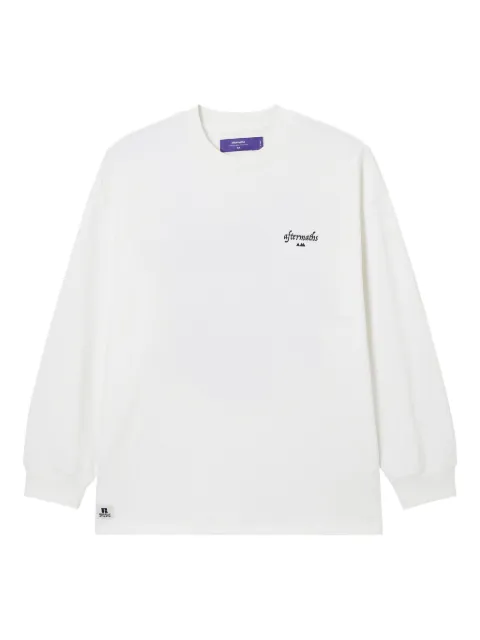 aftermaths embroidered sweatshirt