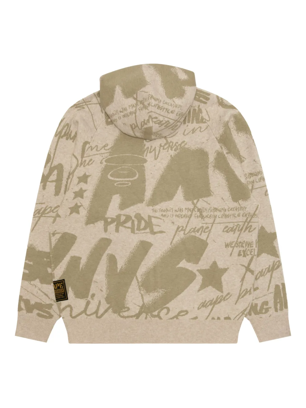 Aape By A Bathing Ape Zip-up Hoodie In Multi