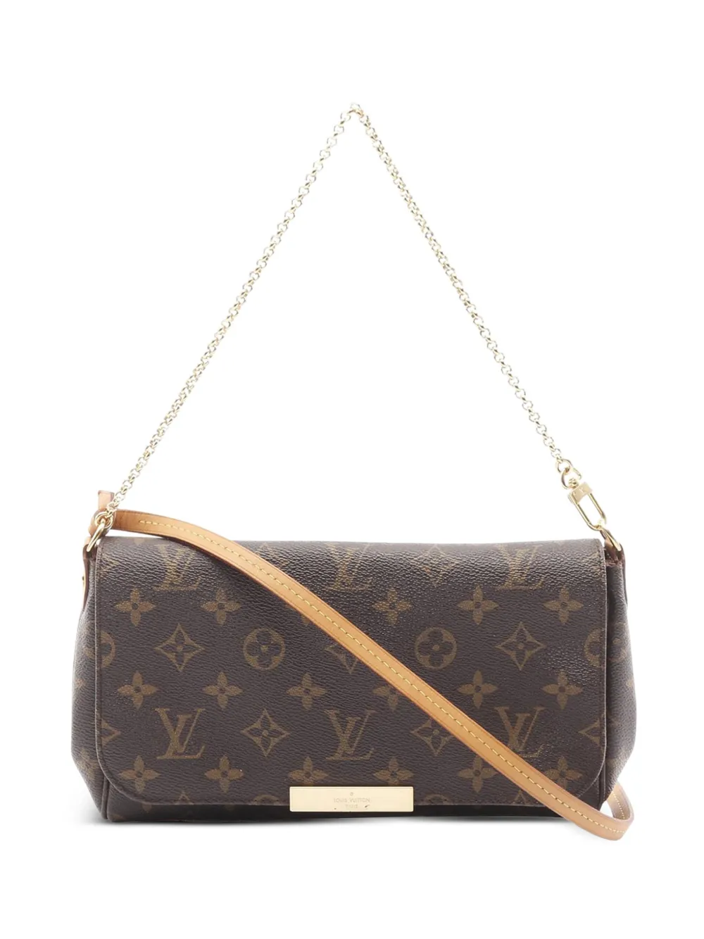 Louis Vuitton Pre-Owned 2016 Monogram Favorite MM satchel - ブラウン Louis Vuitton Pre-Owned 2016 Monogram Favorite MM satchel - ブラウン