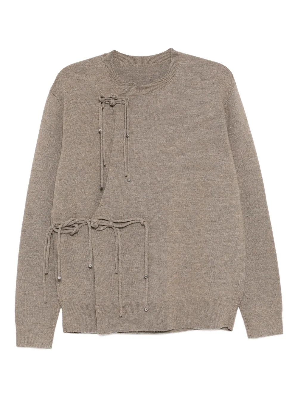 JNBY Maglione con nodo - Marrone