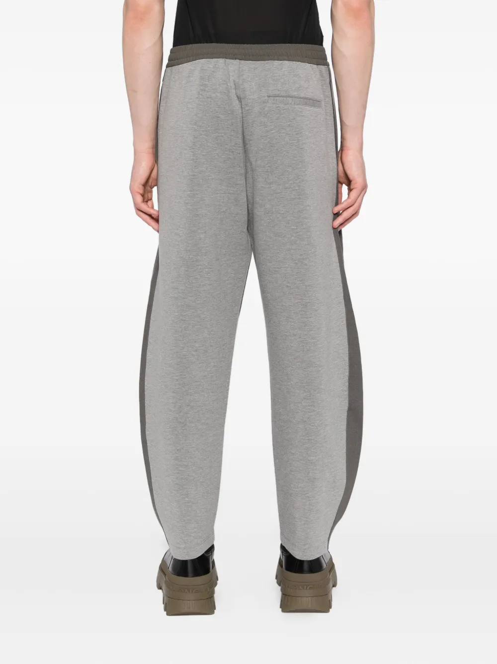 CROQUIS Scimitar broek met split Grijs