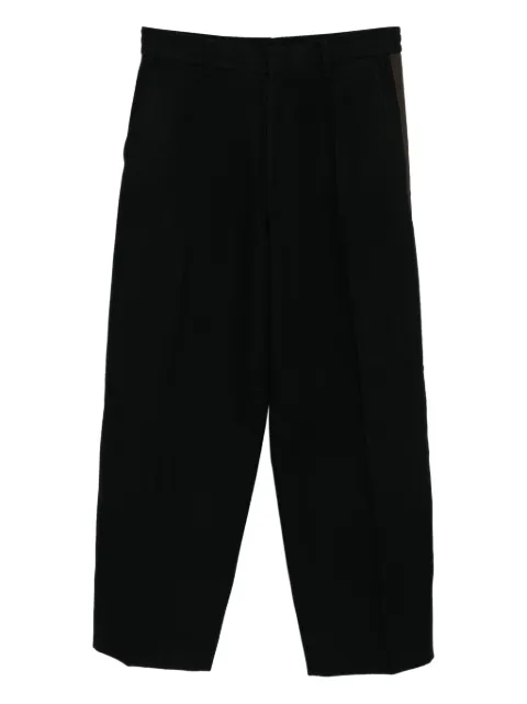 CROQUIS pantalones de vestir con rayas brocadas