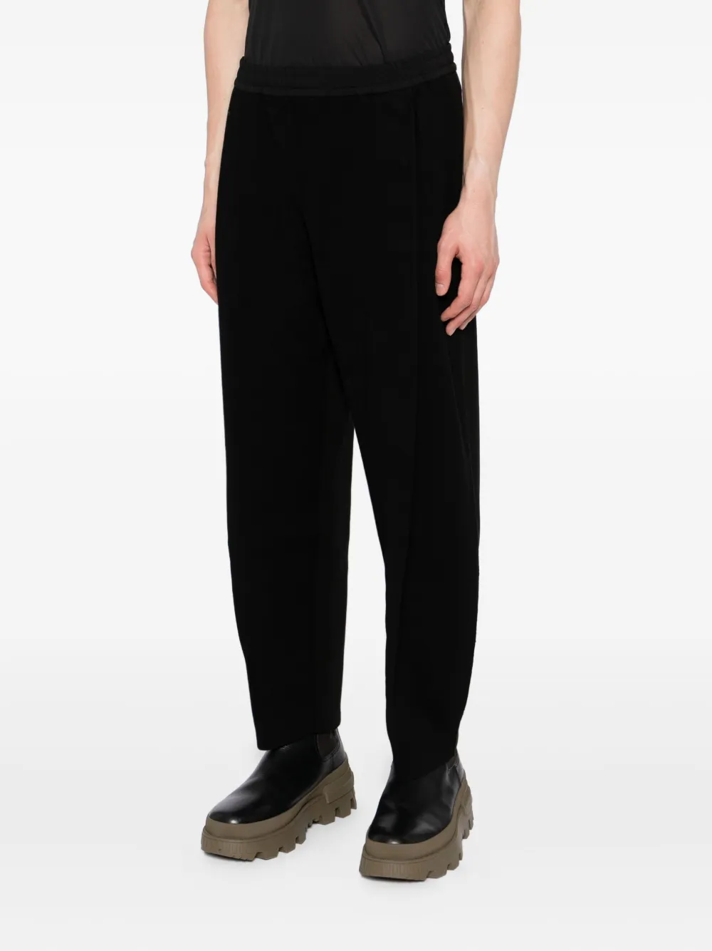 CROQUIS Scimitar broek met split Zwart