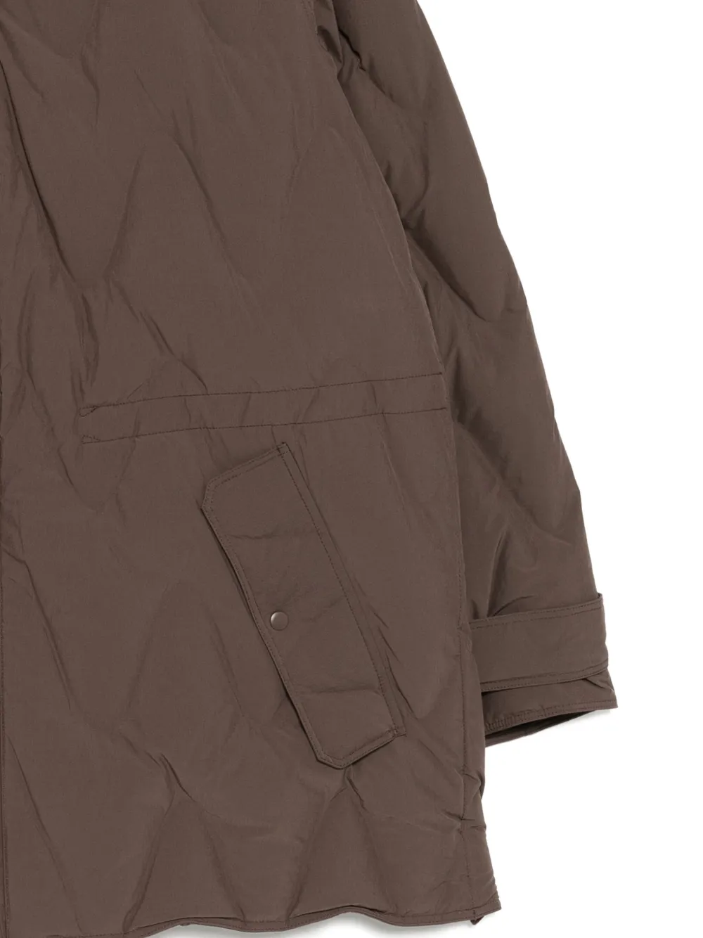 JNBY Donsjack met jacquard Bruin