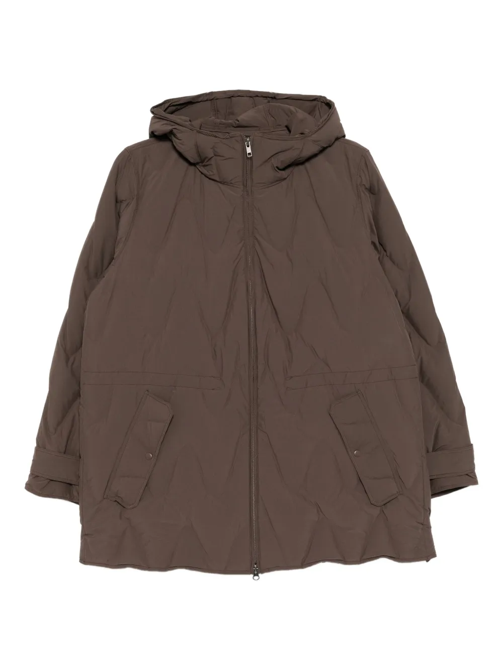 JNBY jacquard down jacket | Brown | Image 1