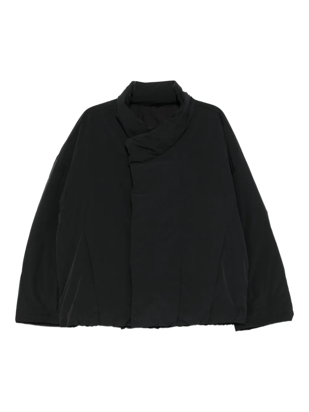 CROQUIS stand-collar down jacket | Black | Image 1
