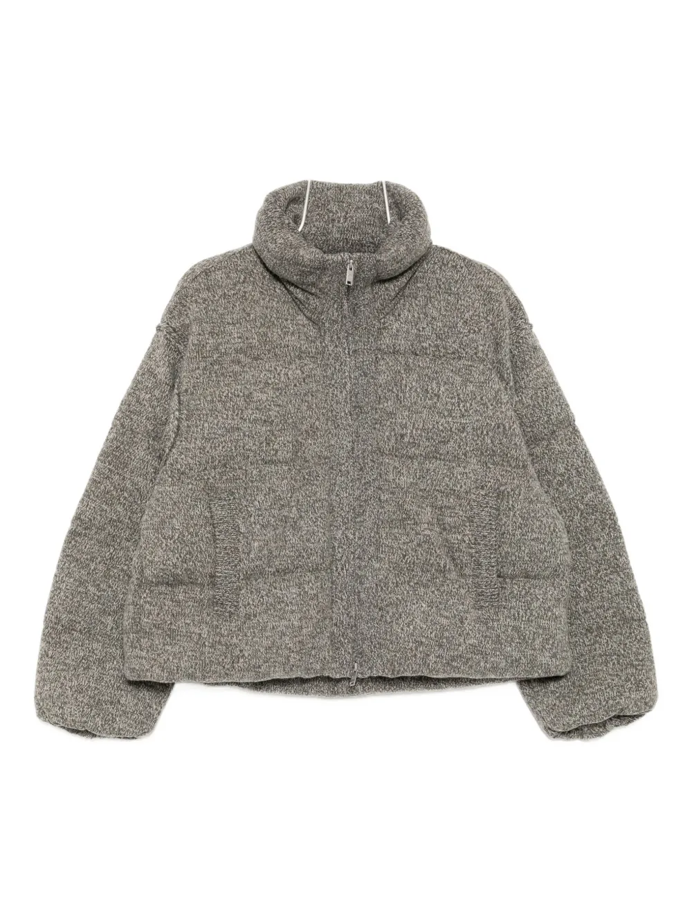 Jnby Short Down Jacket In Gray
