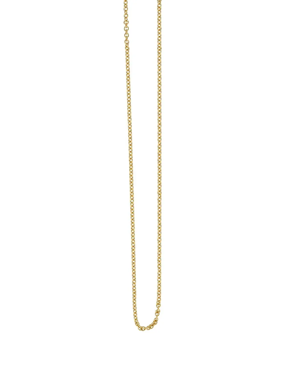 Azlee 18k Yellow Gold Cable-chain Necklace In Gold