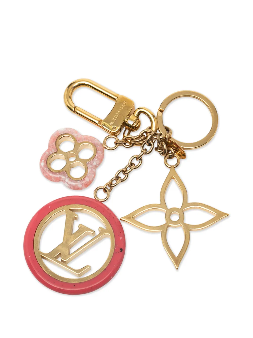 Louis Vuitton Pre-Owned 2017 Gold Plated Colorline Bag Charm and Louis Vuitton Pre-Owned 2017 Gold Plated Colorline Bag Charm and