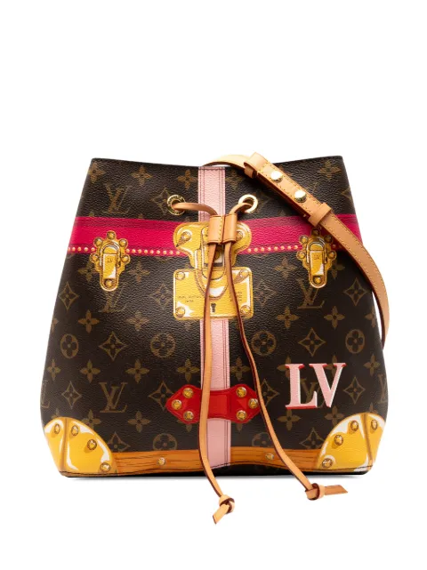 Louis Vuitton Pre-Owned 2018 Monogram Summer Trunks Neonoe bucket bag