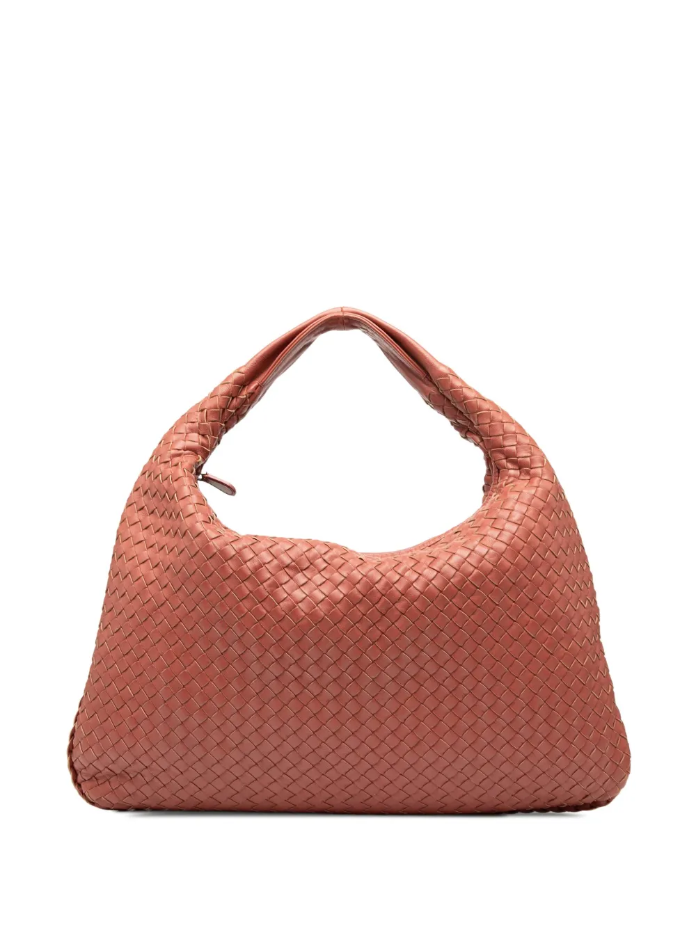 Bottega Veneta Pre-Owned 2012-2025 Medium Nappa Intrecciato Veneta hobo bag | Red | Image 1