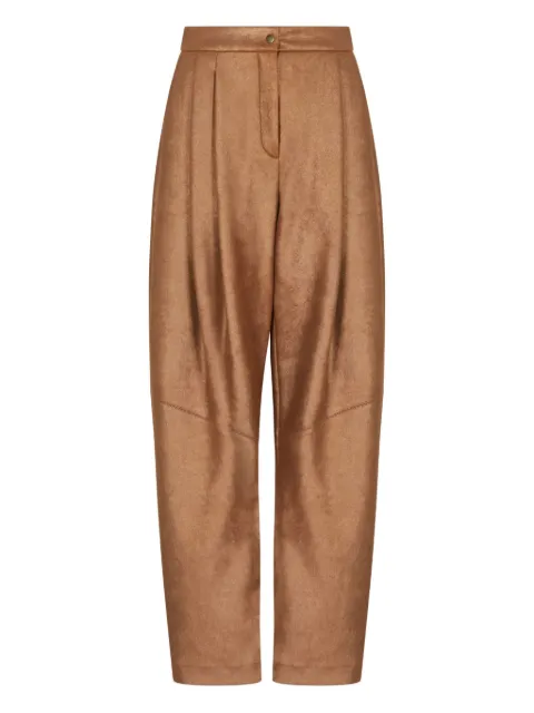 Giorgio Armani pleated tapered trousers
