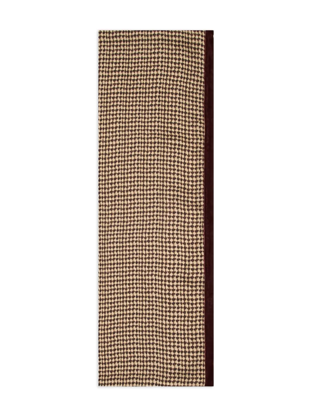 Giorgio Armani houndstooth-pattern scarf | Neutrals | Image 1