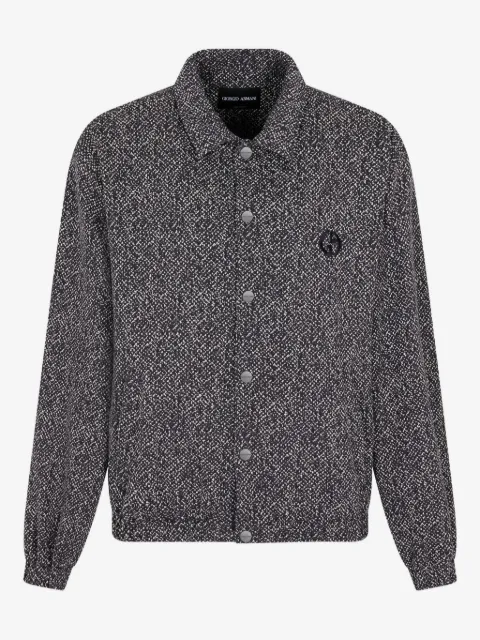 Giorgio Armani abrigo con botones