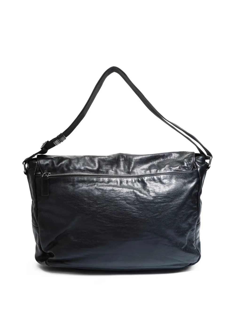 Prada Pre-Owned 2000-2020s バックルレザーショルダーバッグ | メンズ | Image 2